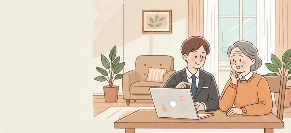 親身なサポート